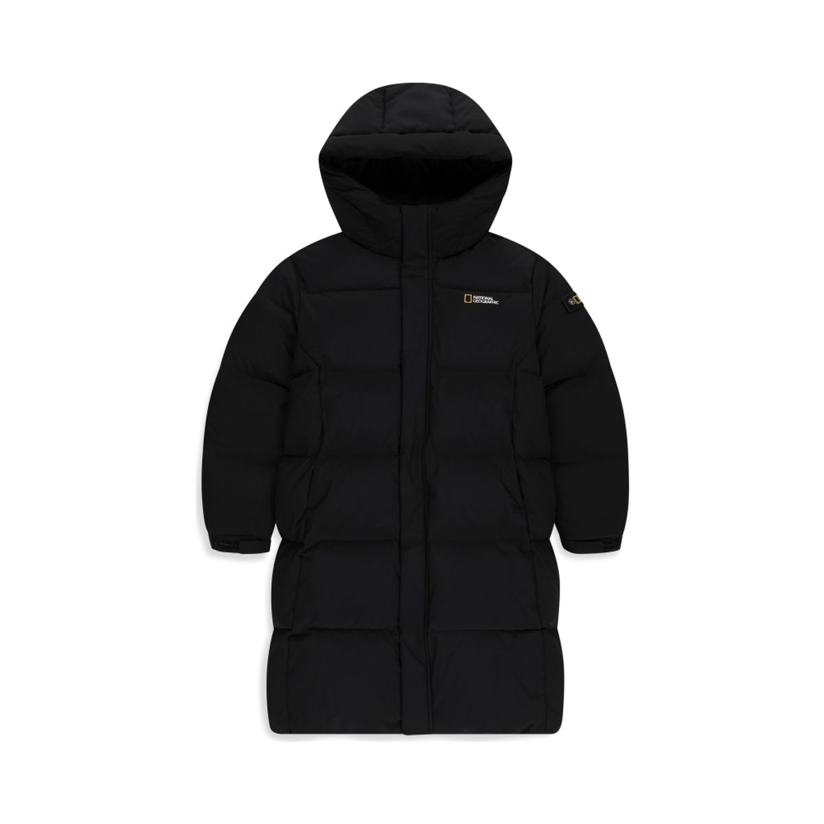 내셔널지오그래픽 키즈(NATIONAL GEOGRAPHIC KIDS) K254UDW990 카이만 롱 구스 다운 점퍼 CARBON BLACK
