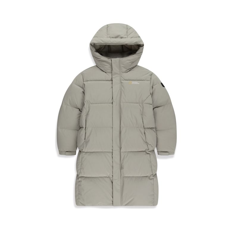 K254UDW990 카이만 롱 구스 다운 점퍼 BEIGE