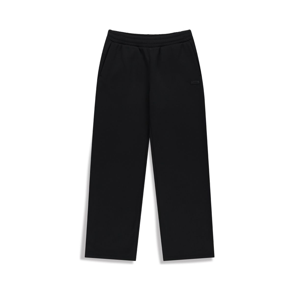 내셔널지오그래픽 키즈(NATIONAL GEOGRAPHIC KIDS) K254UPT940 스트레이트핏 폴리저지 트레이닝 팬츠 (기모) CARBON BLACK