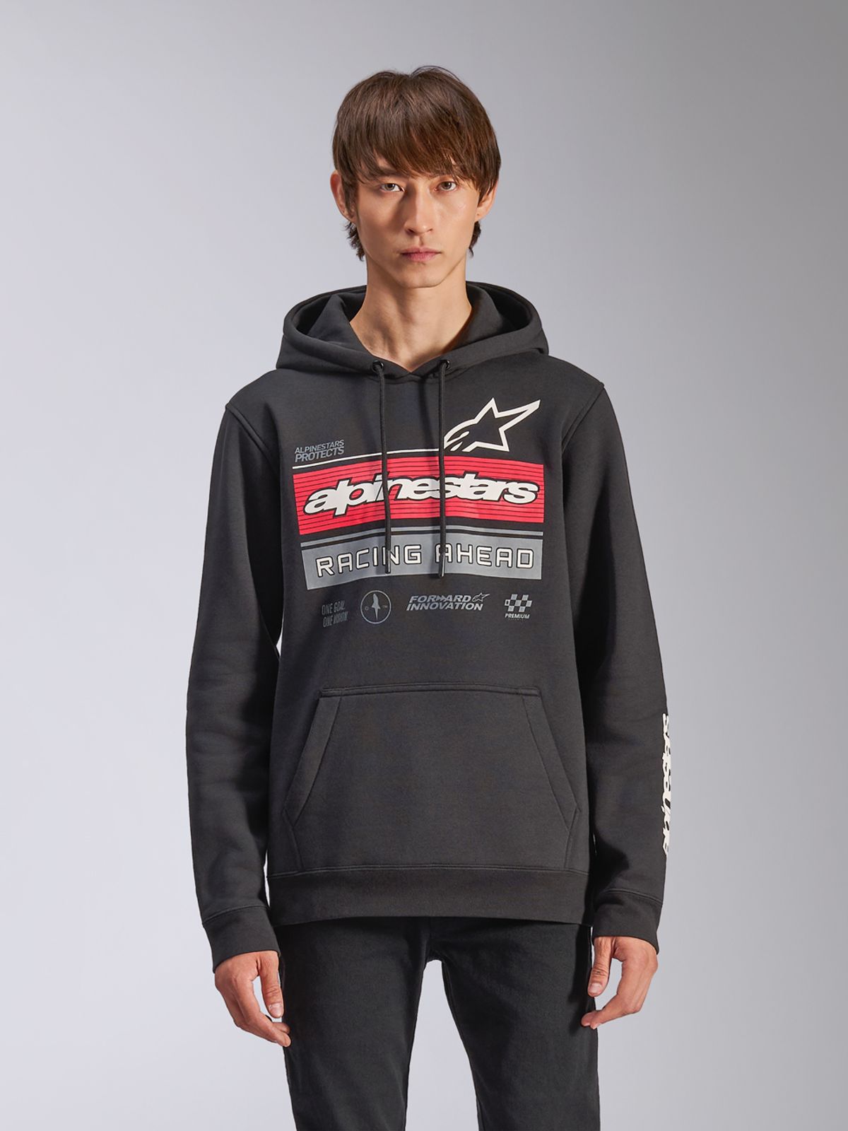 알파인스타즈(ALPINESTARS) HARKEN HOODIE - BLACK