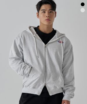 크래쉬볼 오버핏 후드집업 2COLOR