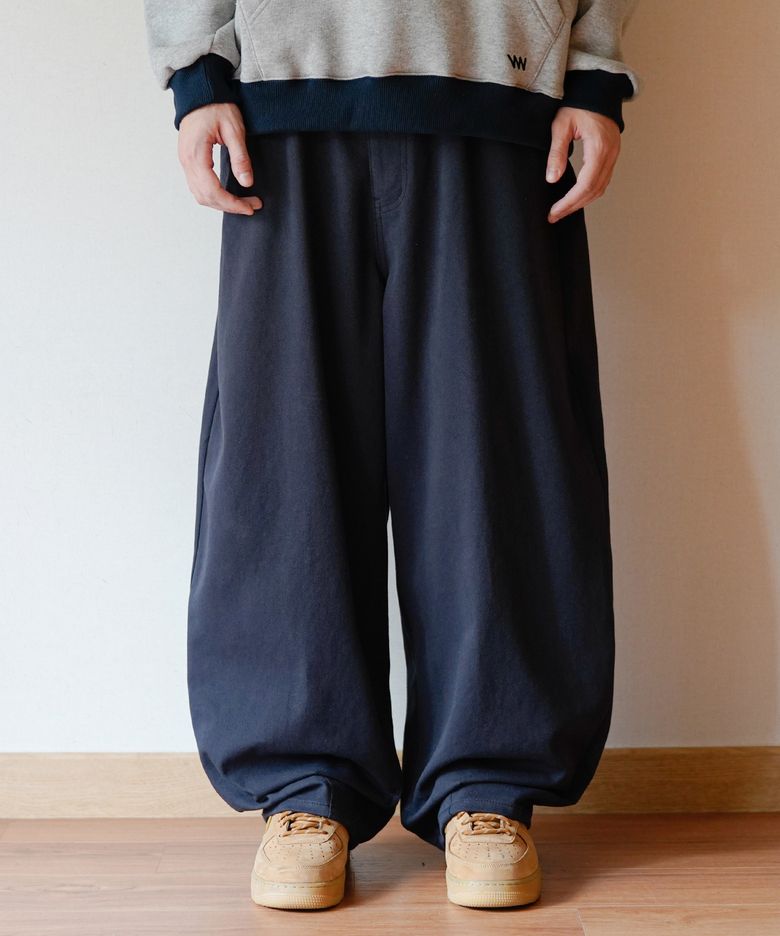 볼더 와이드 팬츠 네이비 MMLP7831
