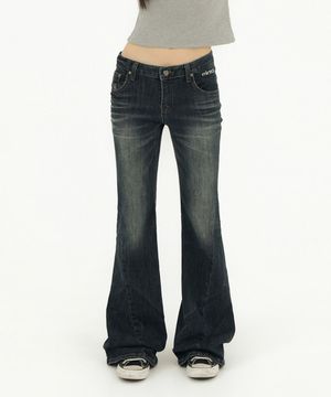 LOW WASHING BOOTS-CUT DENIM PT VINTAGE BLUE