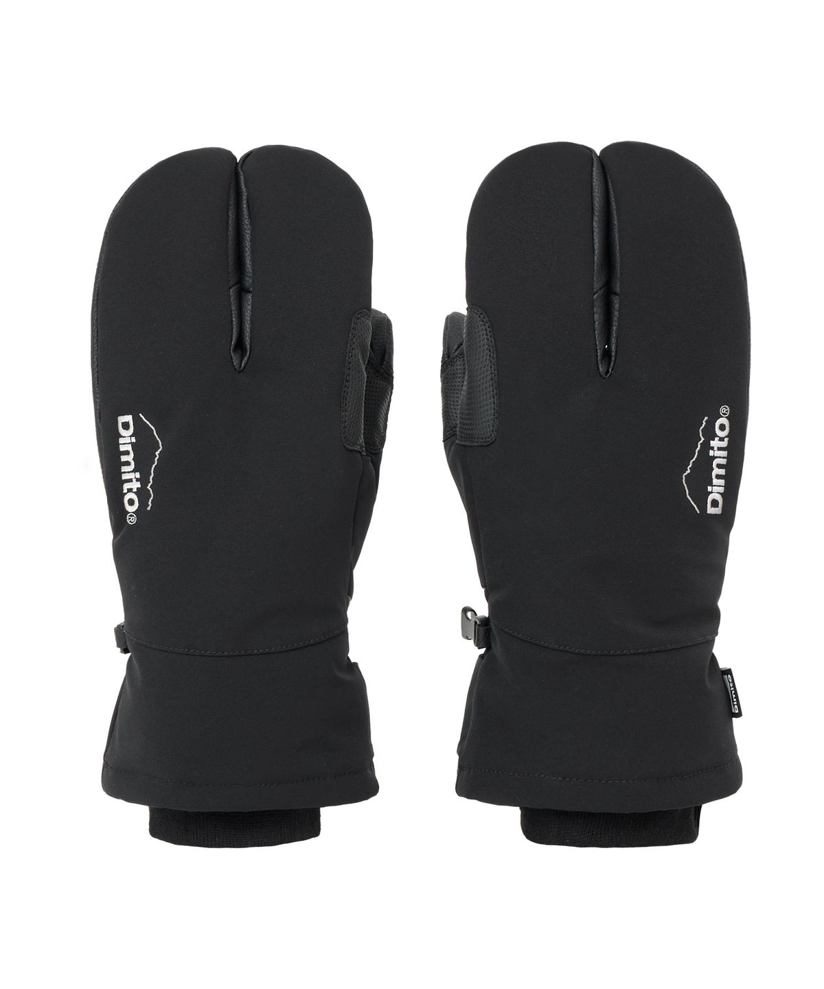 디미토(DIMITO) 3-FINGER MITTEN BLACK
