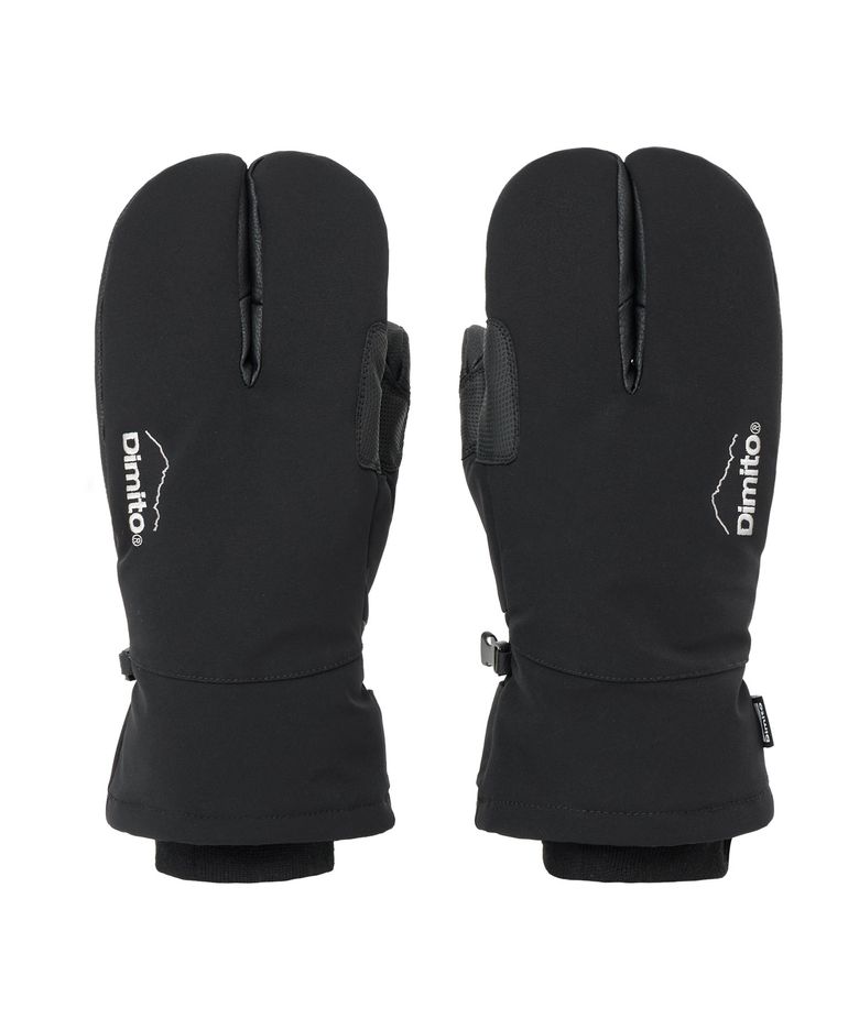 3-FINGER MITTEN BLACK