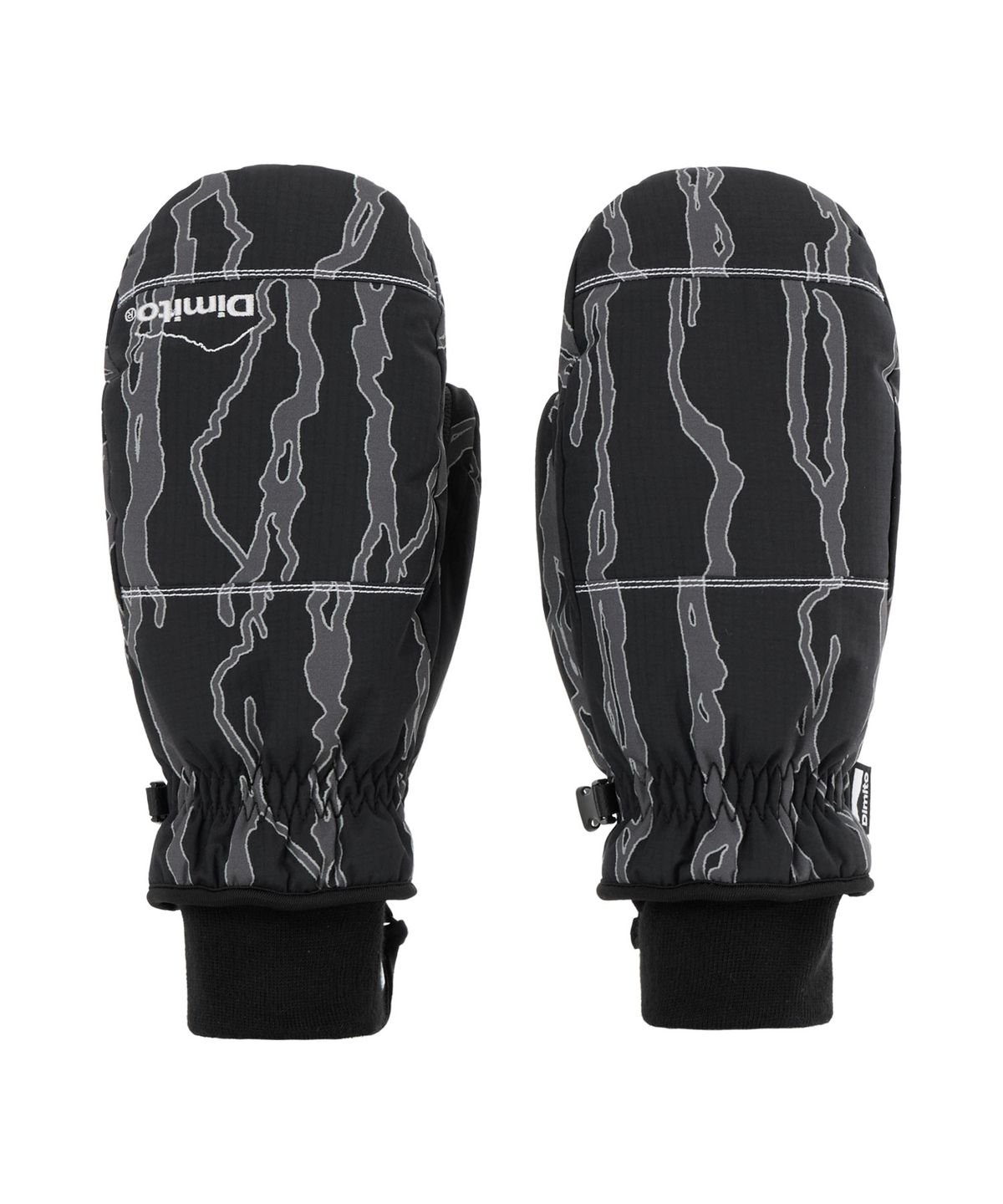 디미토(DIMITO) HAE REFLECTIVE LINE MITTEN HAE MT BLACK