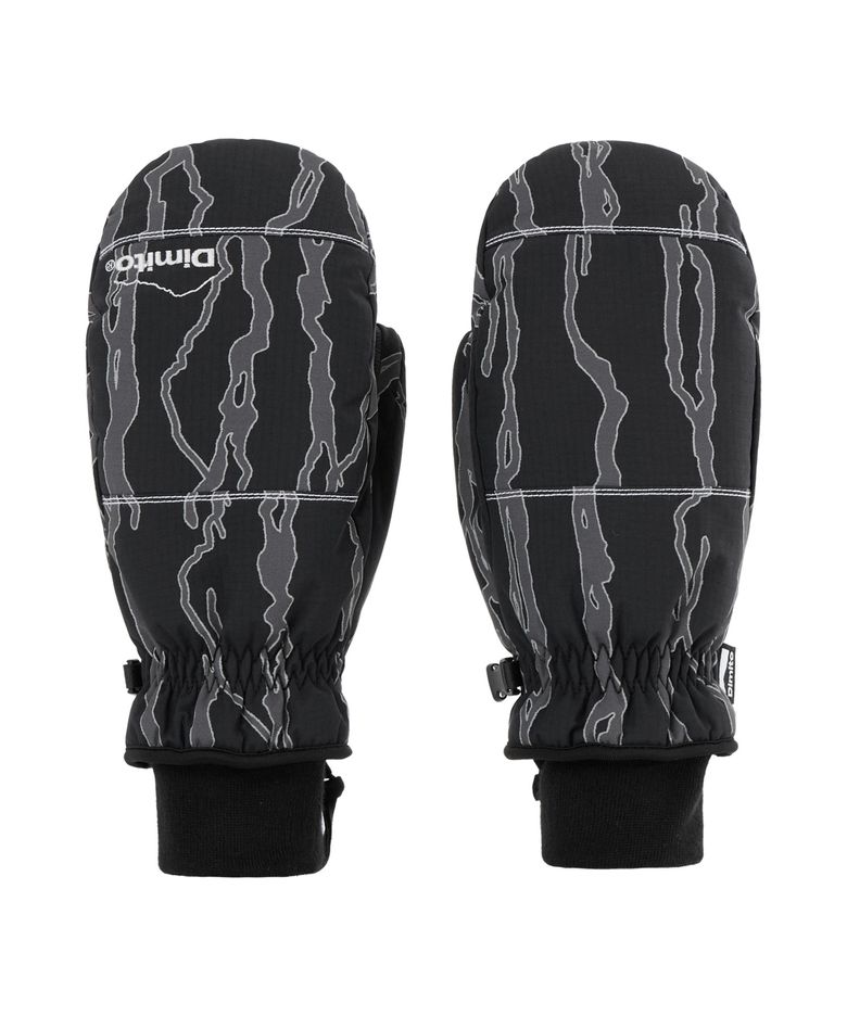 HAE REFLECTIVE LINE MITTEN HAE MT BLACK