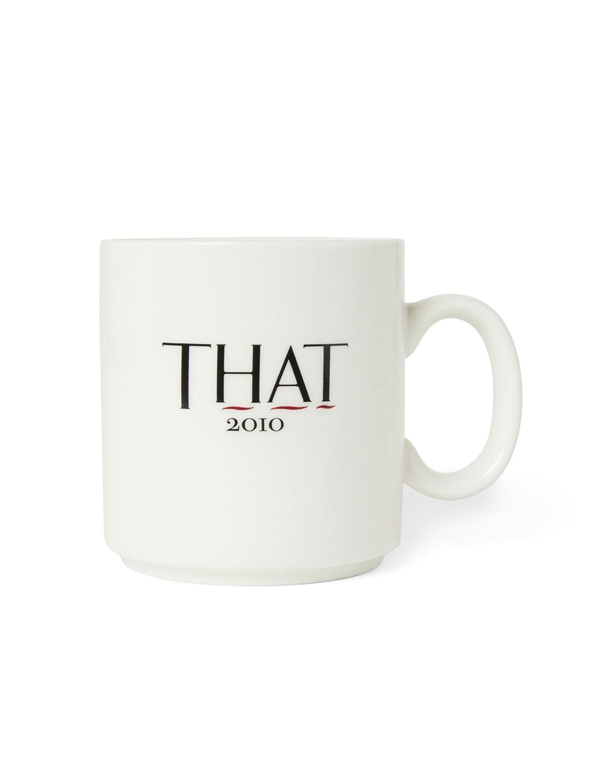 디스이즈네버댓(THISISNEVERTHAT) THAT 2010 Mug White