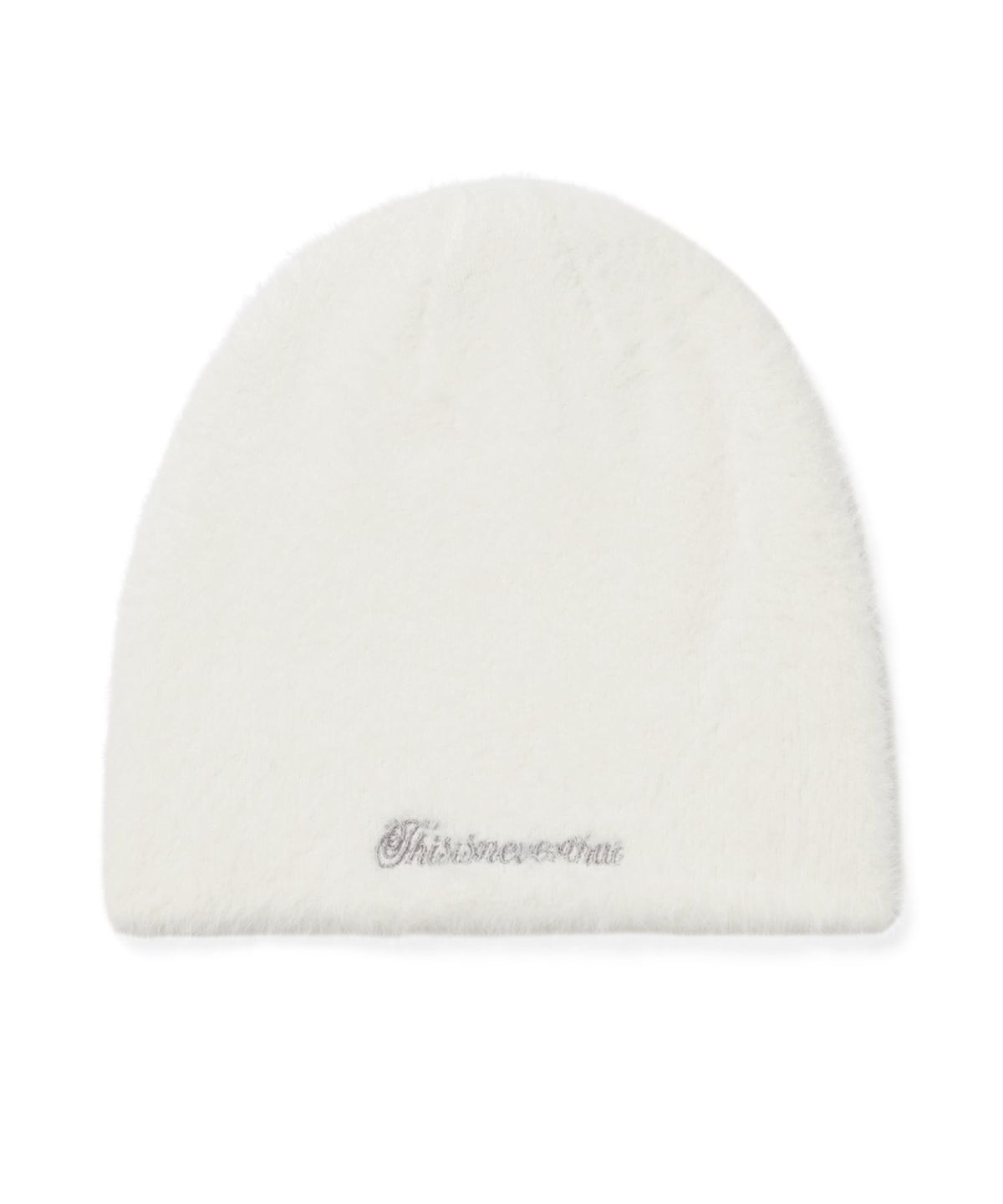 디스이즈네버댓(THISISNEVERTHAT) Shaggy No Cuff Beanie Off White