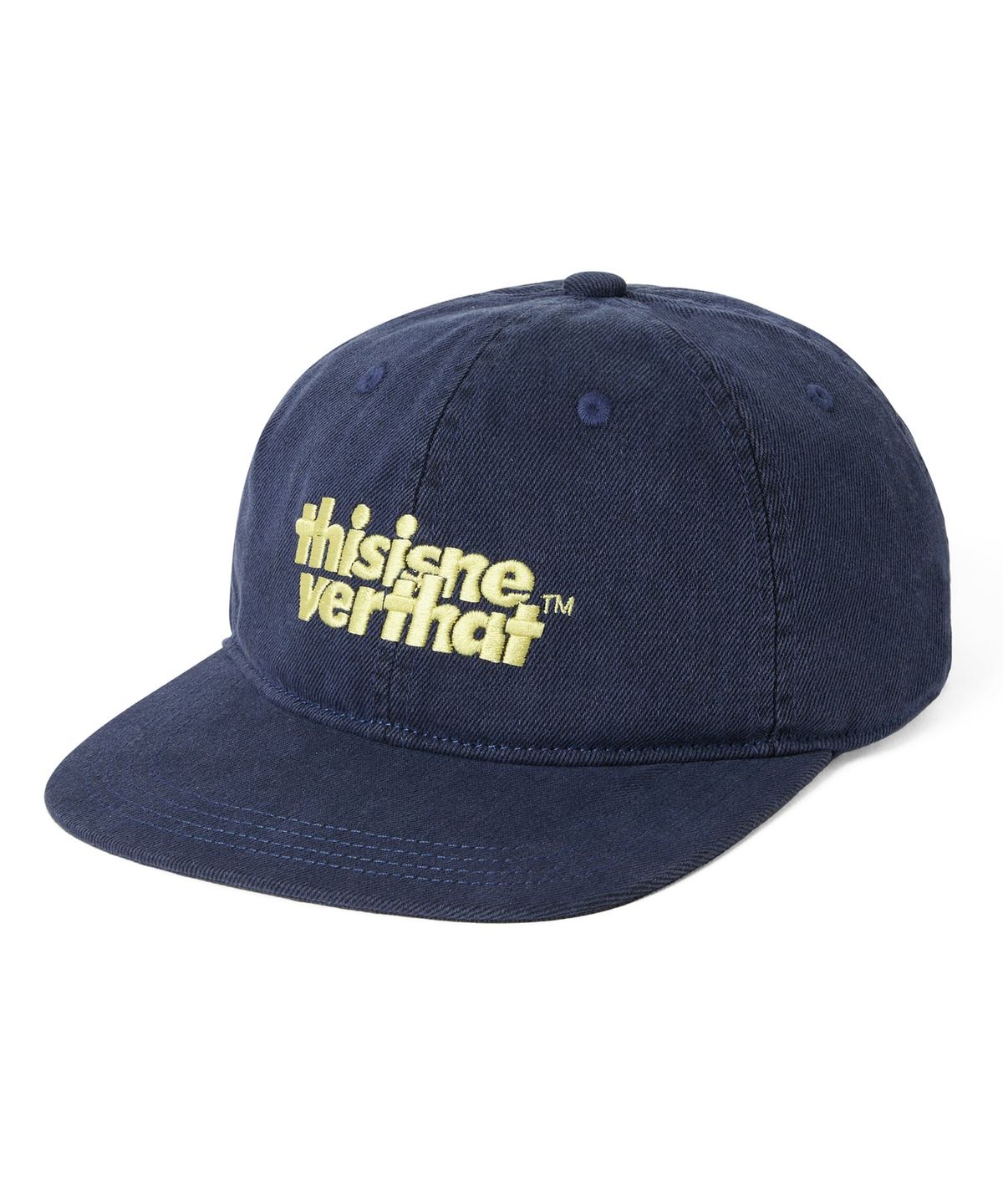 디스이즈네버댓(THISISNEVERTHAT) 2Tone OL-Logo Cap Navy