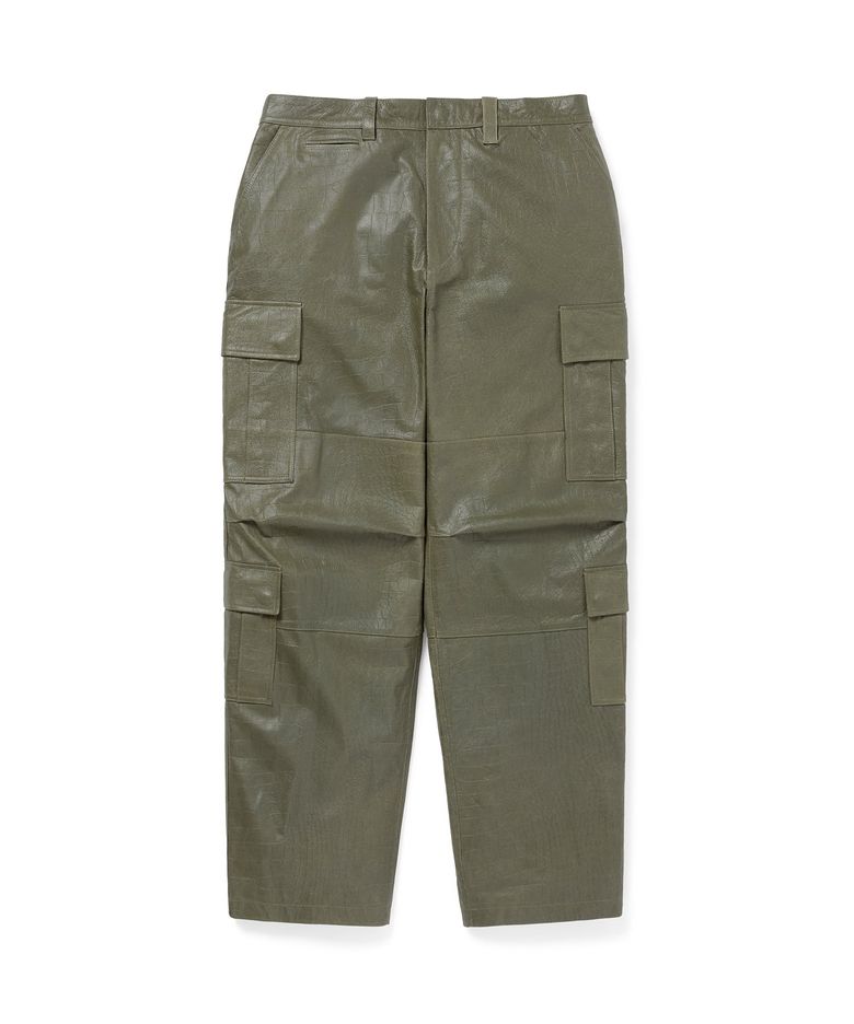 Leather BDU Pant Olive