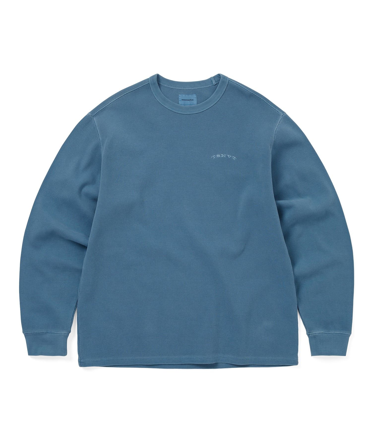 this is never that パーカー 青 M セール】Vertical Logo Hoodie（パーカー）｜thisisneverthat