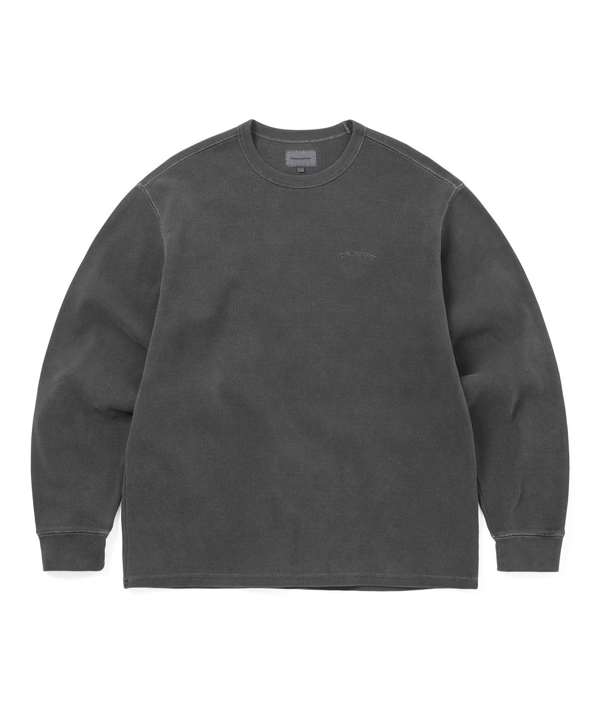 디스이즈네버댓(THISISNEVERTHAT) Waffle L/S Tee Charcoal