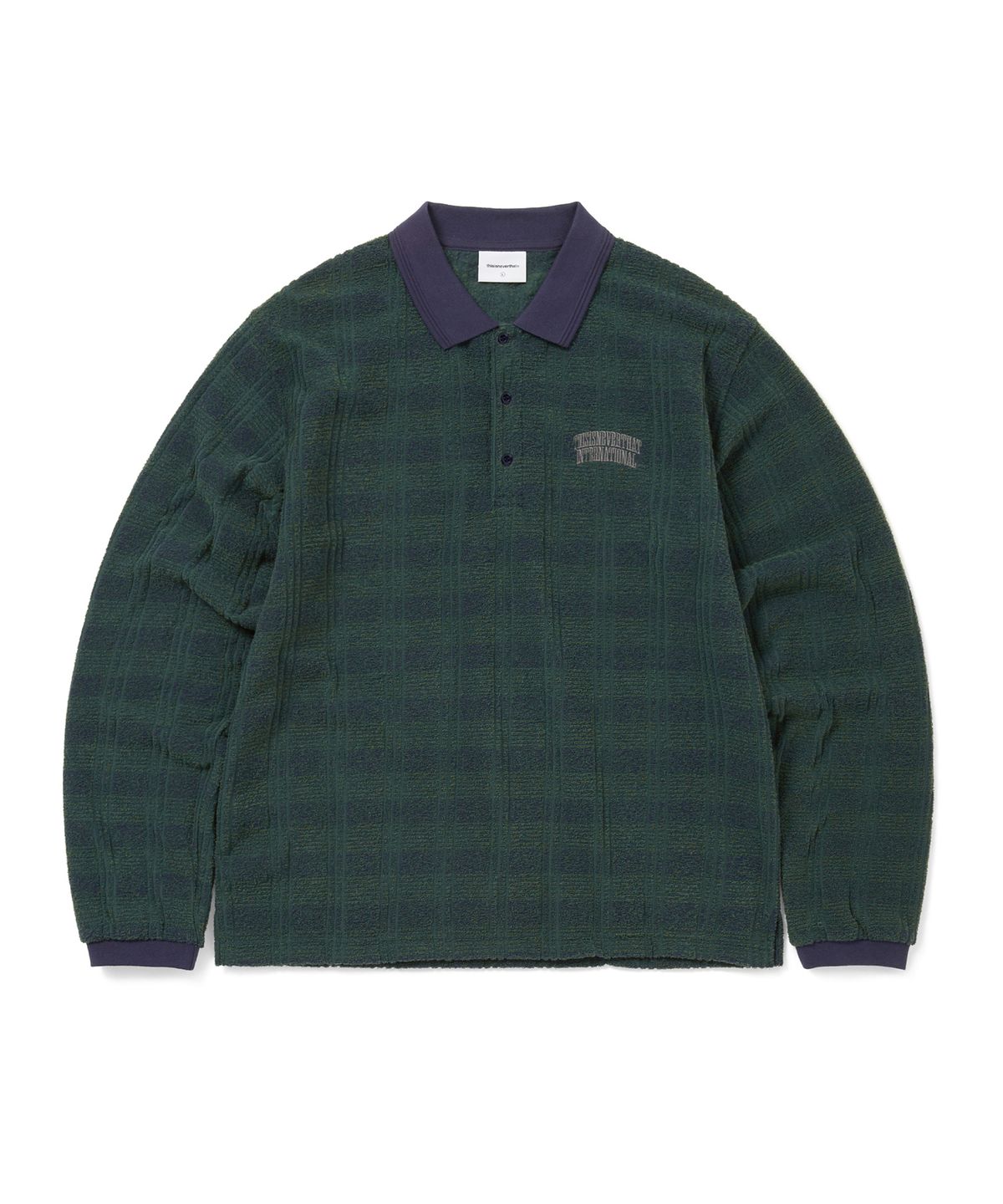 디스이즈네버댓(THISISNEVERTHAT) Striped Rugby L/S Top Faded Purple