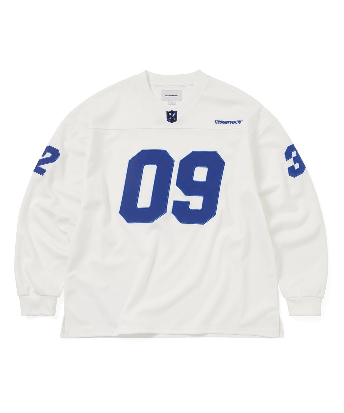 디스이즈네버댓(THISISNEVERTHAT) Football Jersey White