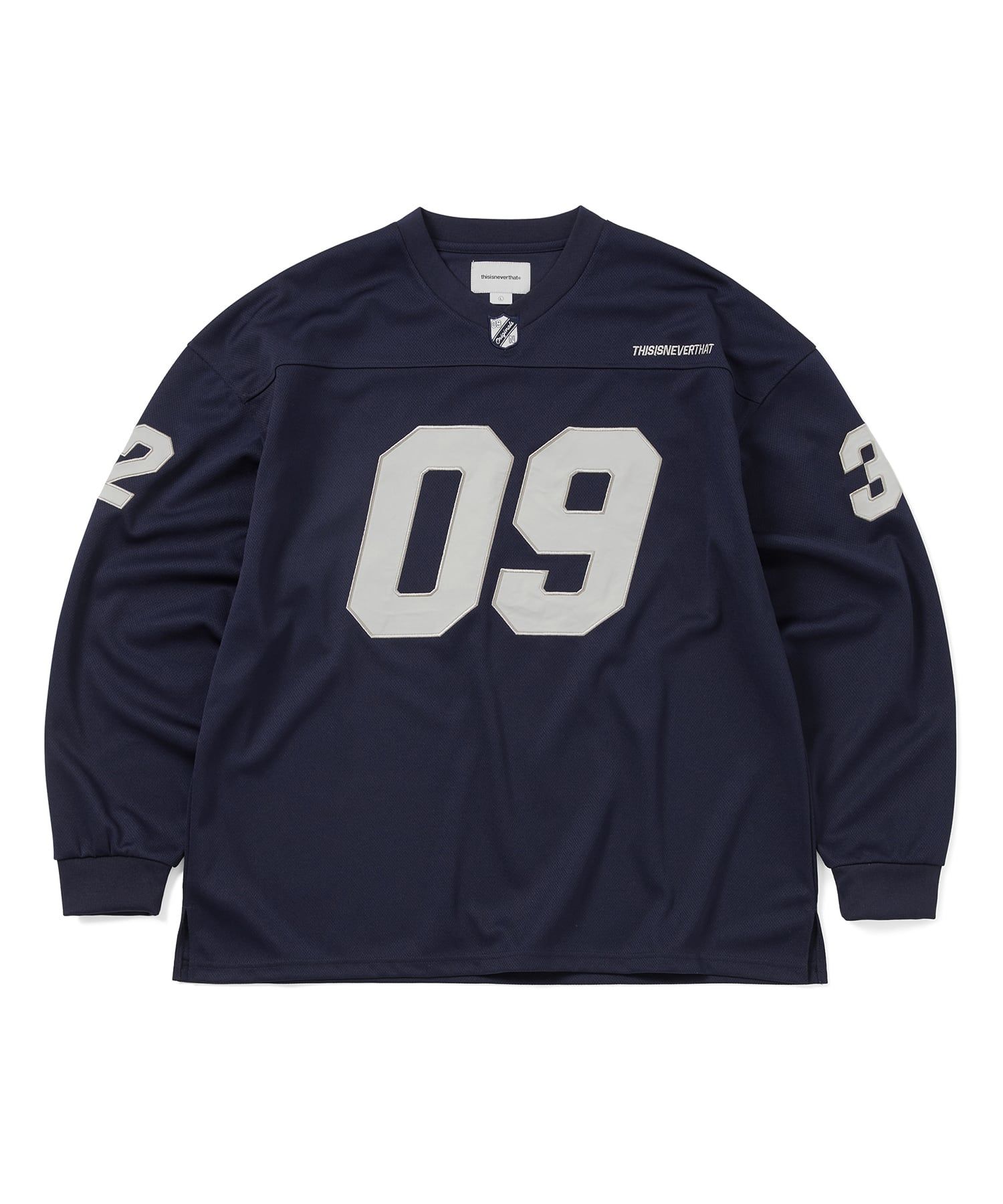 MUSINSA | thisisneverthat Football Jersey Navy