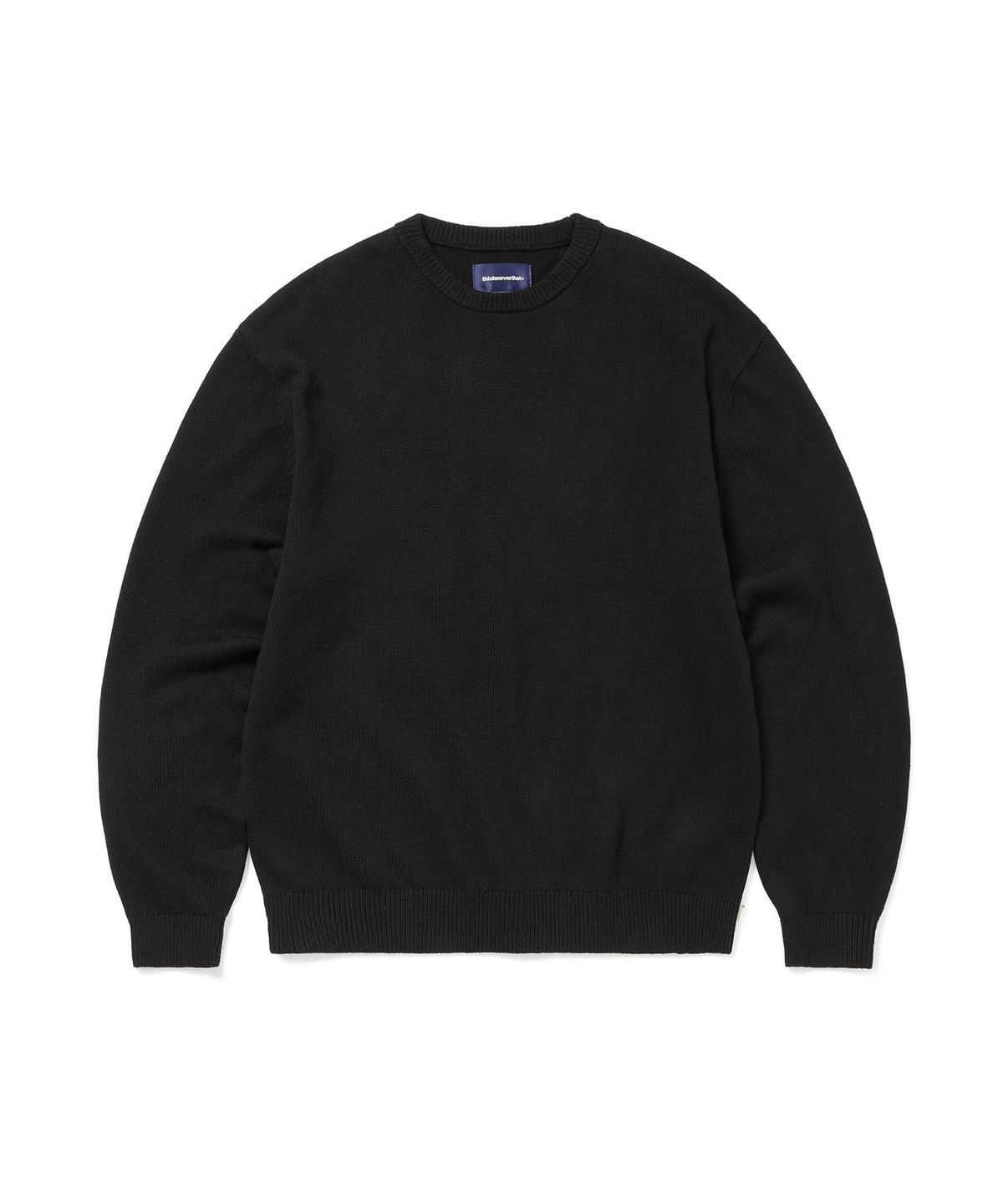 디스이즈네버댓(THISISNEVERTHAT) Fortuna N-Logo Sweater Black