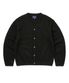 Hairy Knit Cardigan Black
