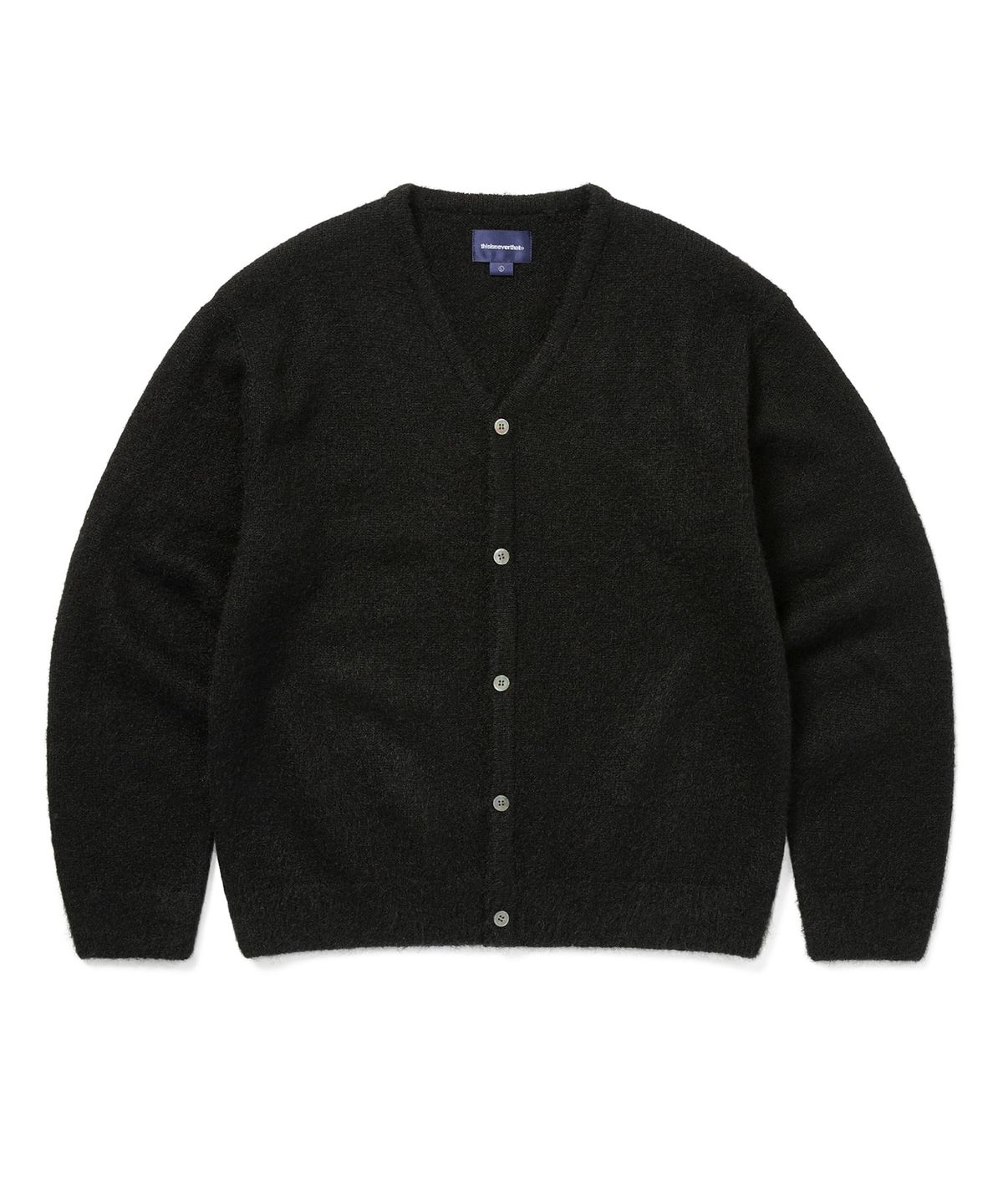 디스이즈네버댓(THISISNEVERTHAT) Hairy Knit Cardigan Black