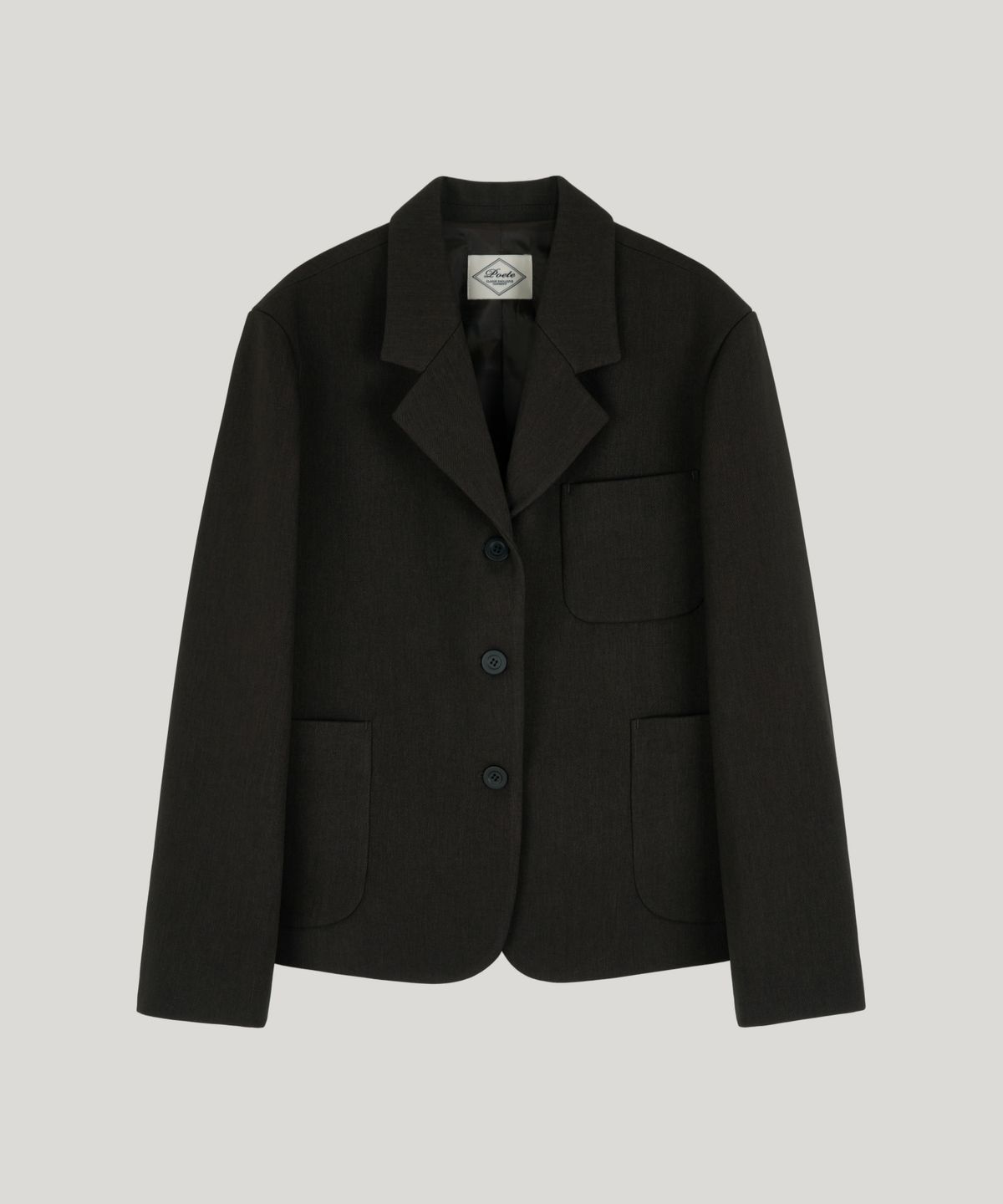 포에트서울(POETSEOUL) out pocket jacket_brown