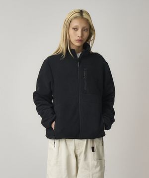 써멀 리버시블 플리스 자켓 Black