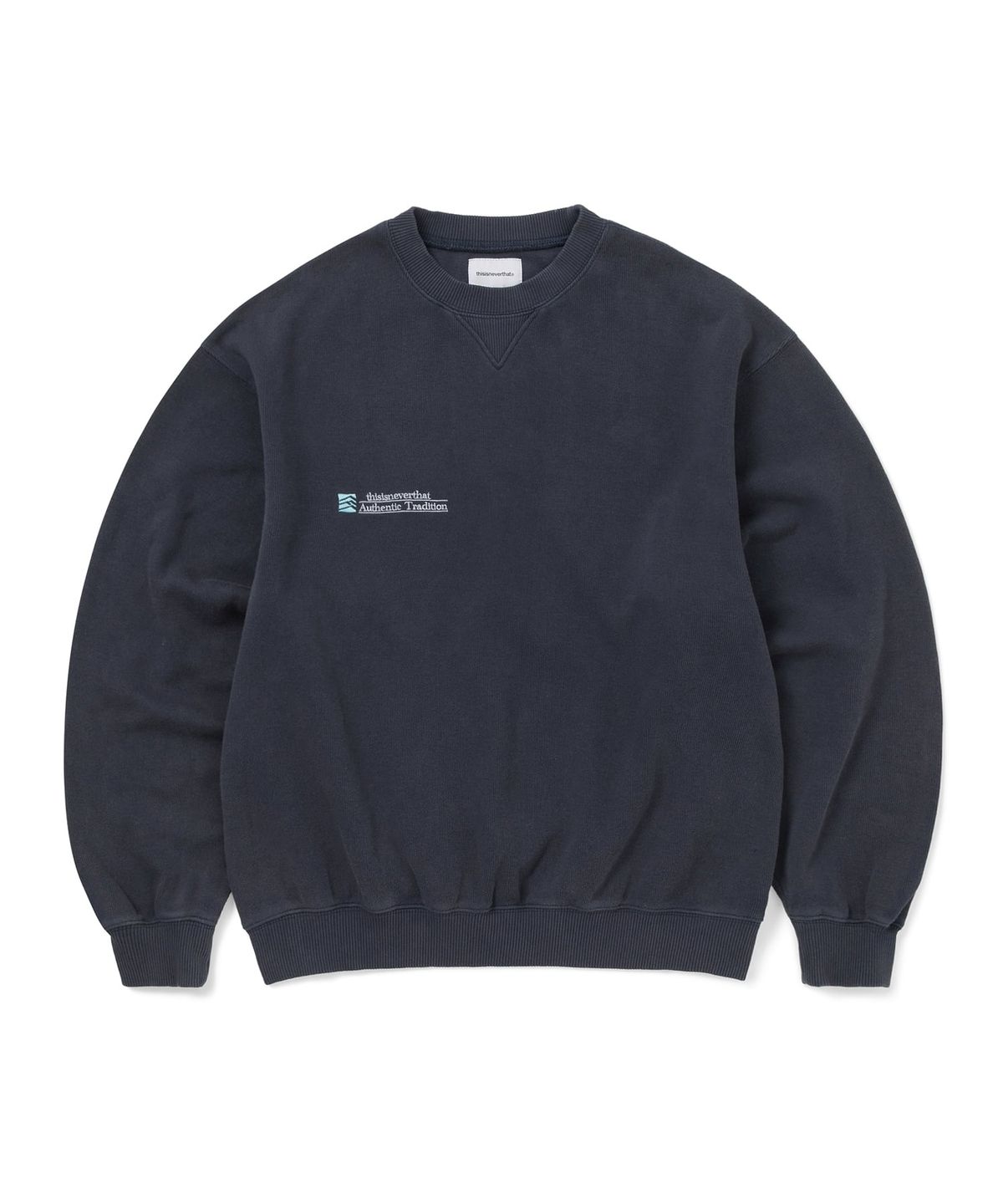디스이즈네버댓(THISISNEVERTHAT) Authentic Tradition Crewneck Navy