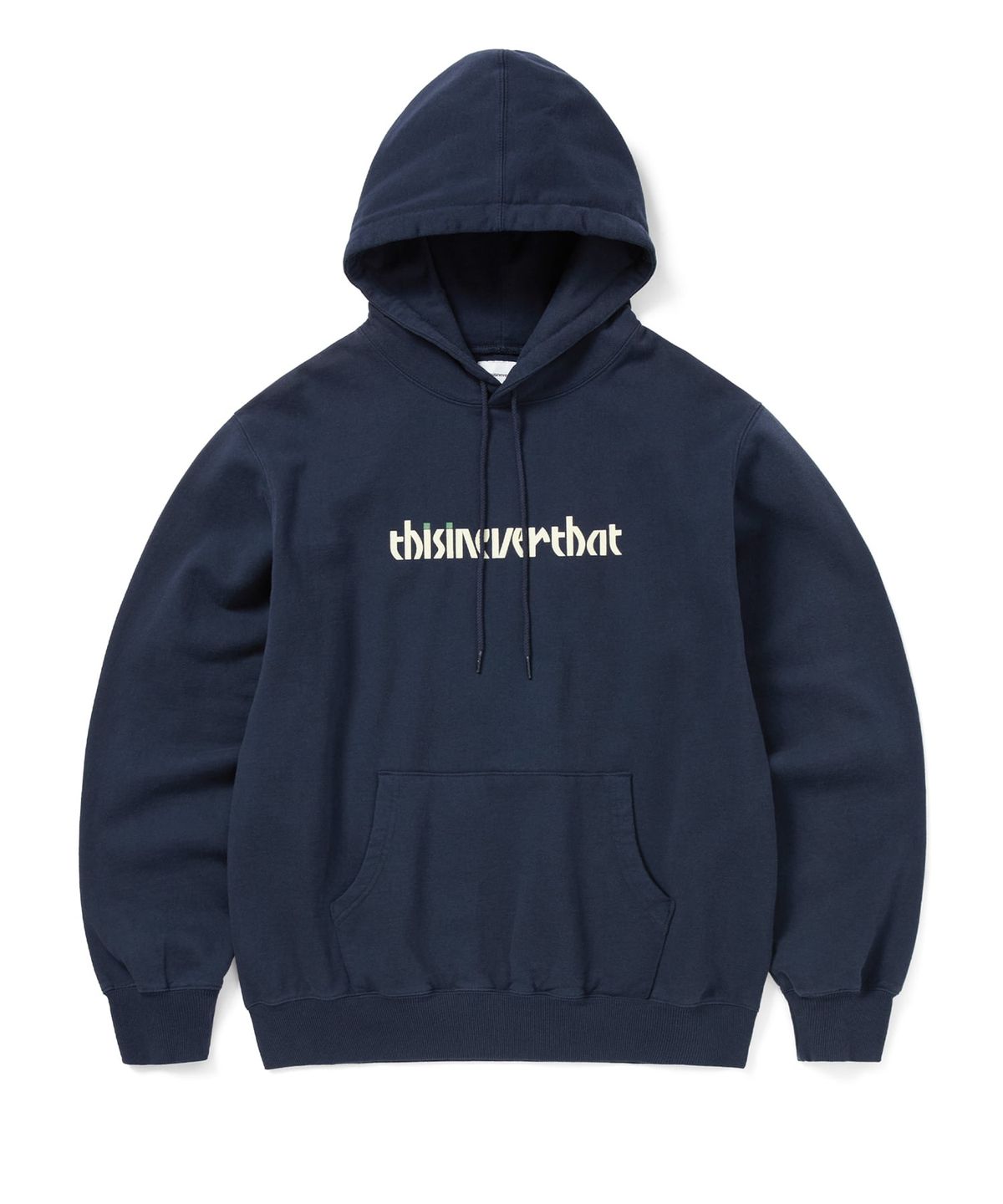 디스이즈네버댓(THISISNEVERTHAT) Circled Number Hoodie Navy