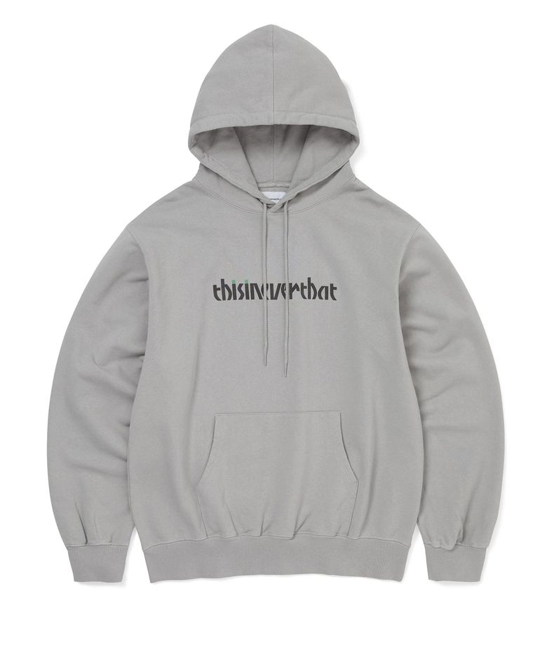Circled Number Hoodie Concrete