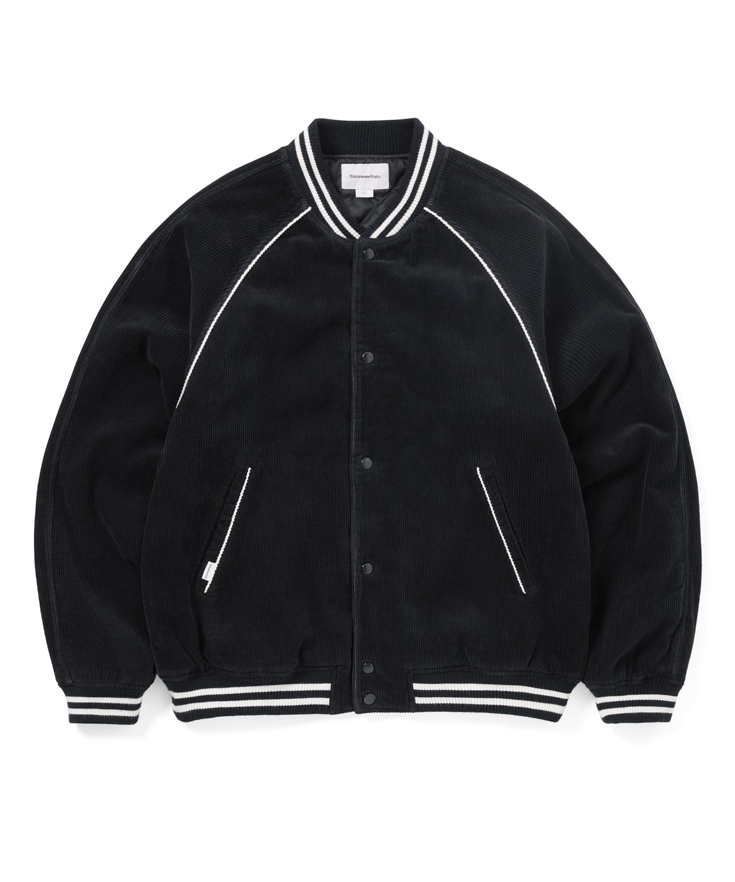 ジャケット・アウター thisisneverthat Corduroy Varsity Jacket MUSINSA | thisisneverthat Corduroy Varsity Jacket Black