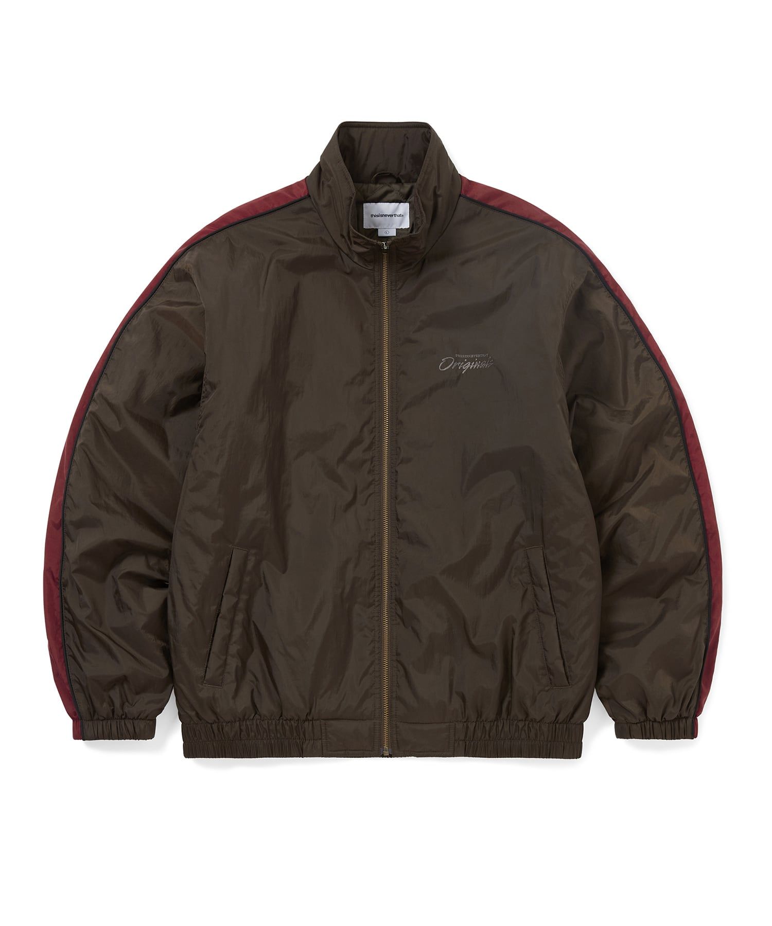 MUSINSA公式 | thisisneverthat Originals Warm Up Jacket Brown
