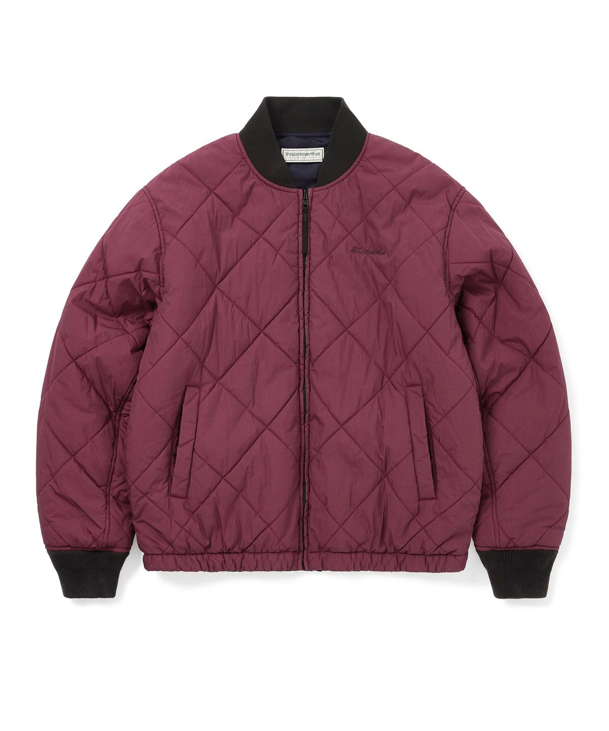 디스이즈네버댓(THISISNEVERTHAT) Reversible Bomber Jacket Magenta