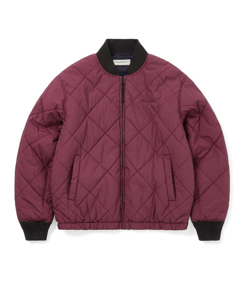 Reversible Bomber Jacket Magenta