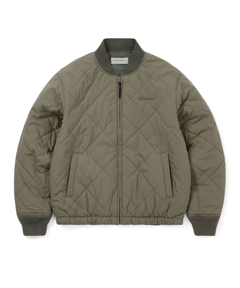 Reversible Bomber Jacket Dark Sage