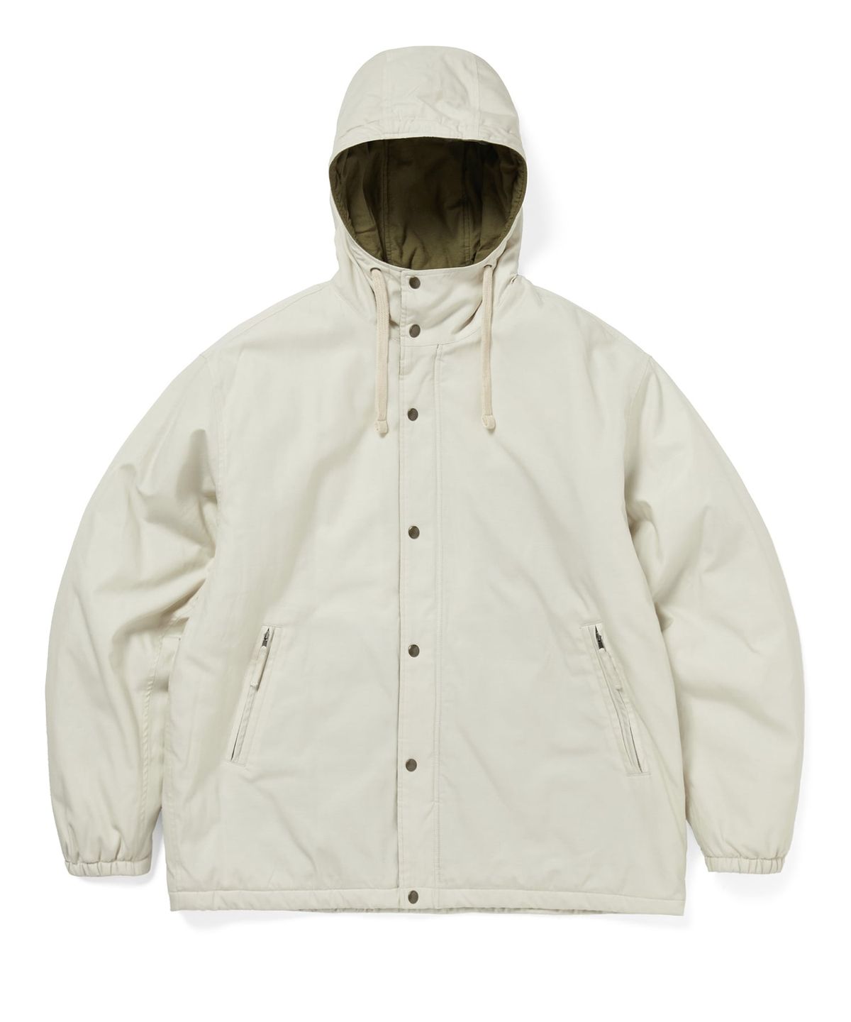 디스이즈네버댓(THISISNEVERTHAT) Hooded Puff Parka Stone