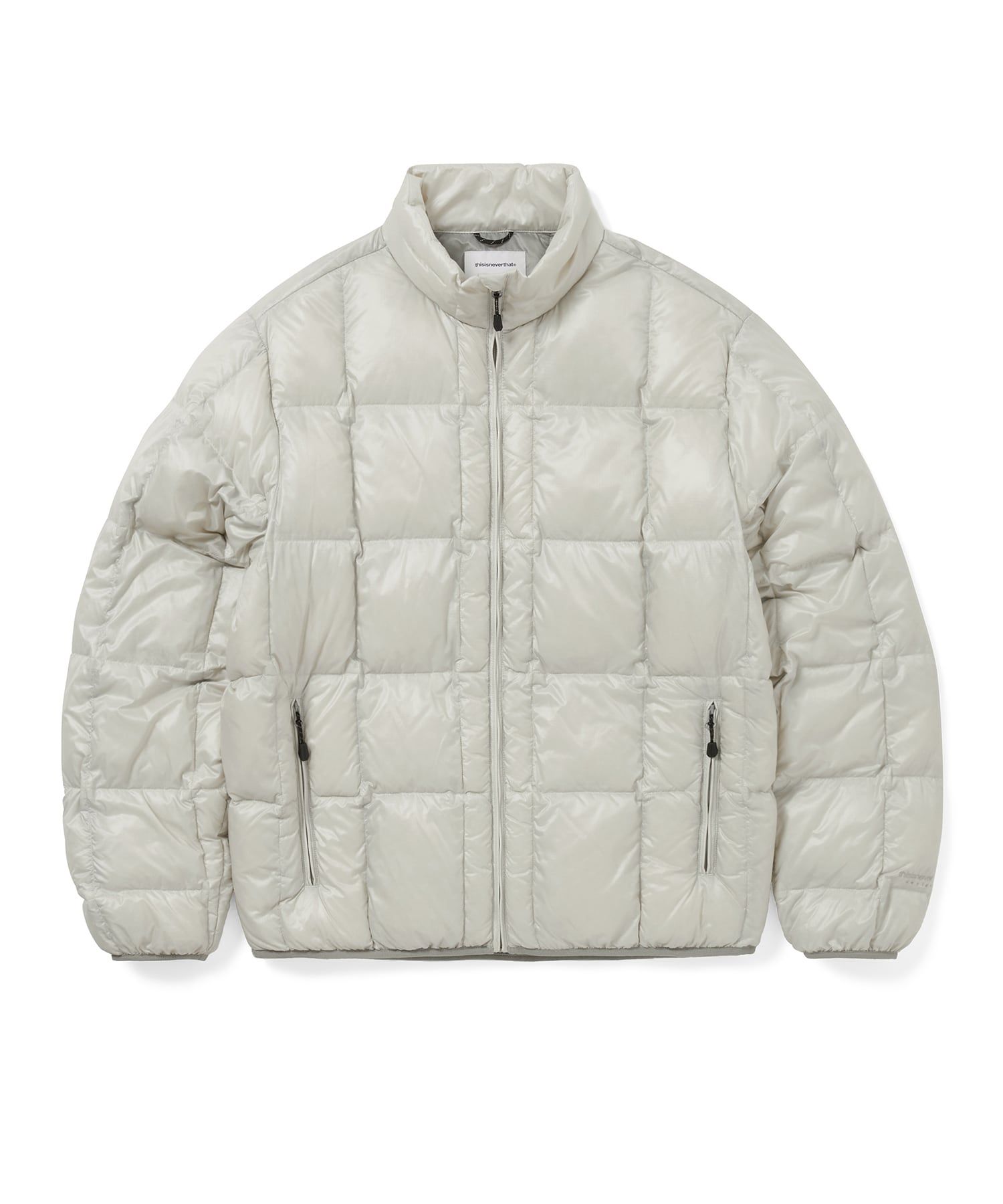 MUSINSA | thisisneverthat PERTEX® Light Down Jacket Stone