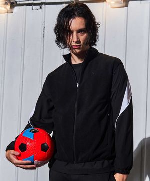 레트로 웜업 플리스 베스트 블랙 GA5833 BK