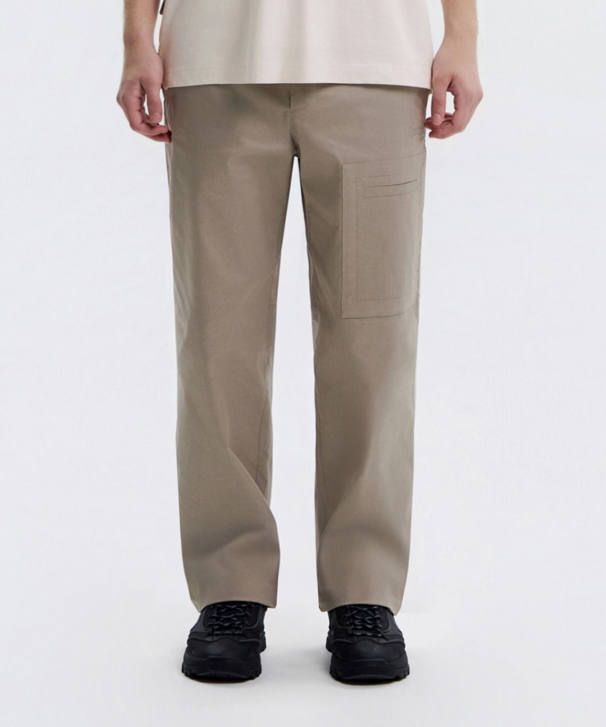 내셔널지오그래픽(NATIONALGEOGRAPHIC) N253MPT100 [NRN] 벨티드 팬츠 OAK BEIGE