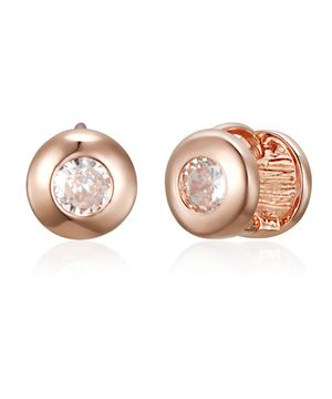 14K GF 심플 써클 원터치 귀걸이 ELGPEE575