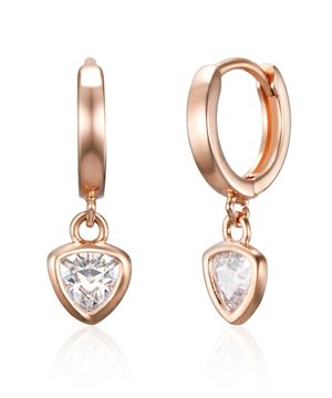 14K GF 하트플릭 귀걸이 ELGPEE574