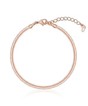 헤링본 레이어드 팔찌 ELBRBB100