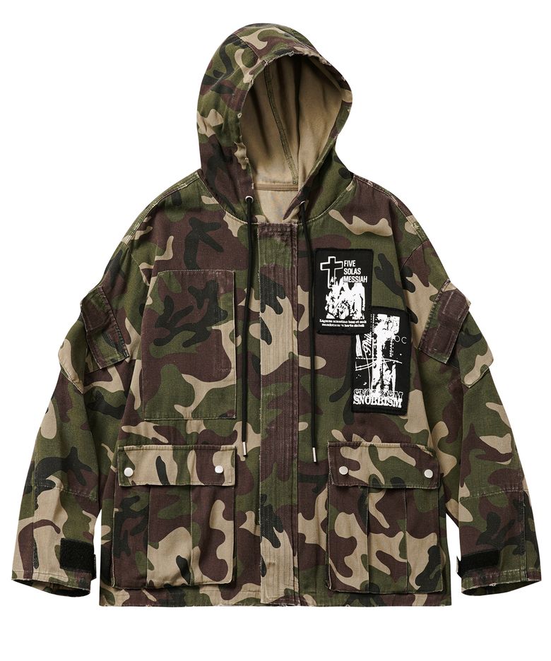 VTG Washed Mil Parka (TO0022-1)
