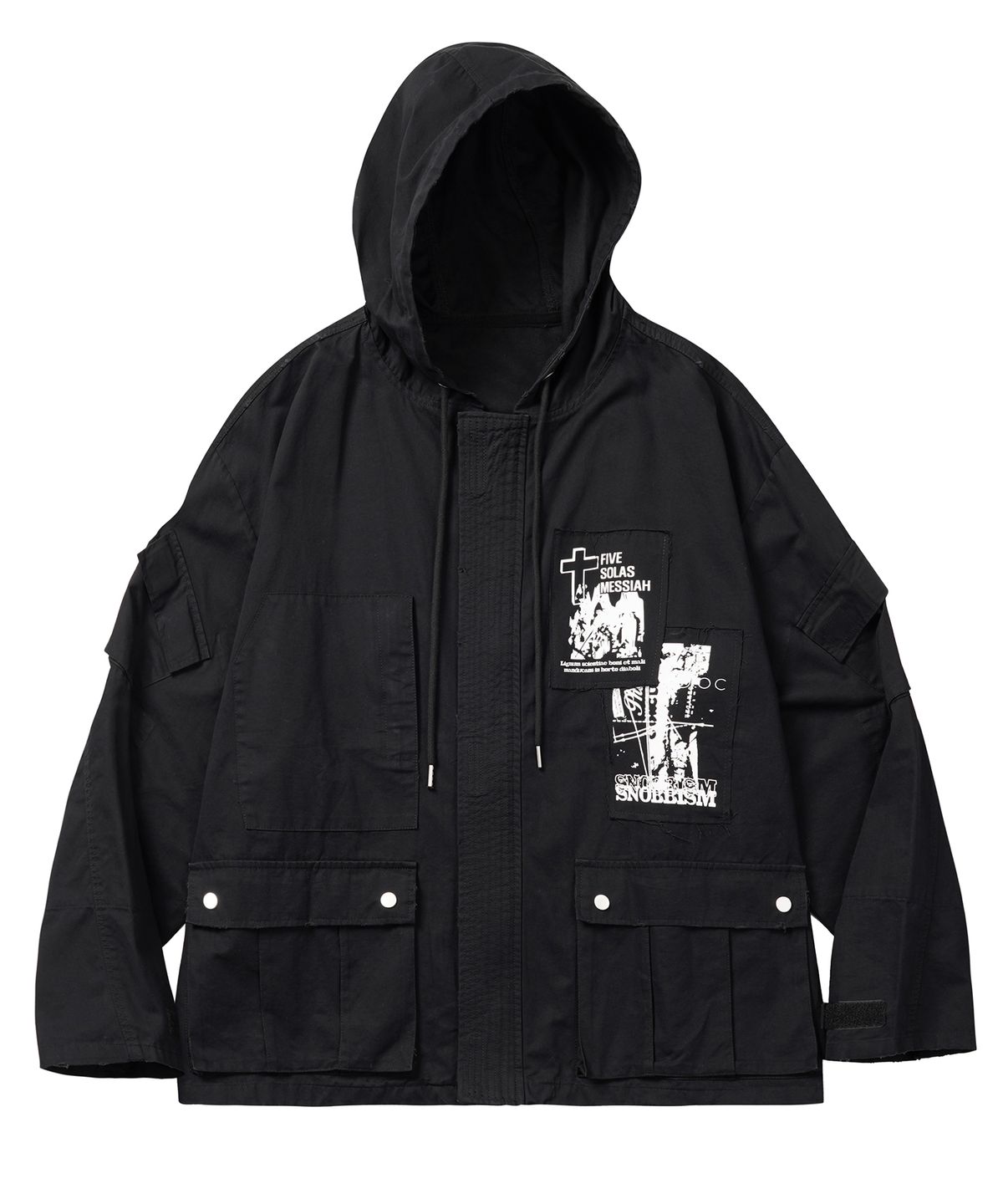 플레이버리즘(FLAVORISM) VTG Washed Mil Parka (TO0022)