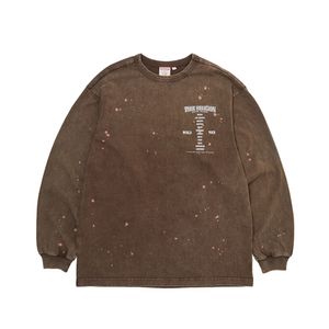 WORLD TOUR LONG SLEEVE (WASHED)_WASHED BROWN