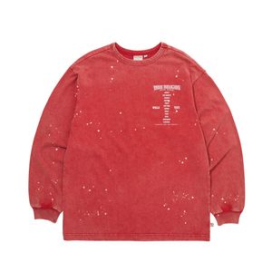 WORLD TOUR LONG SLEEVE (WASHED)_WASHED RED
