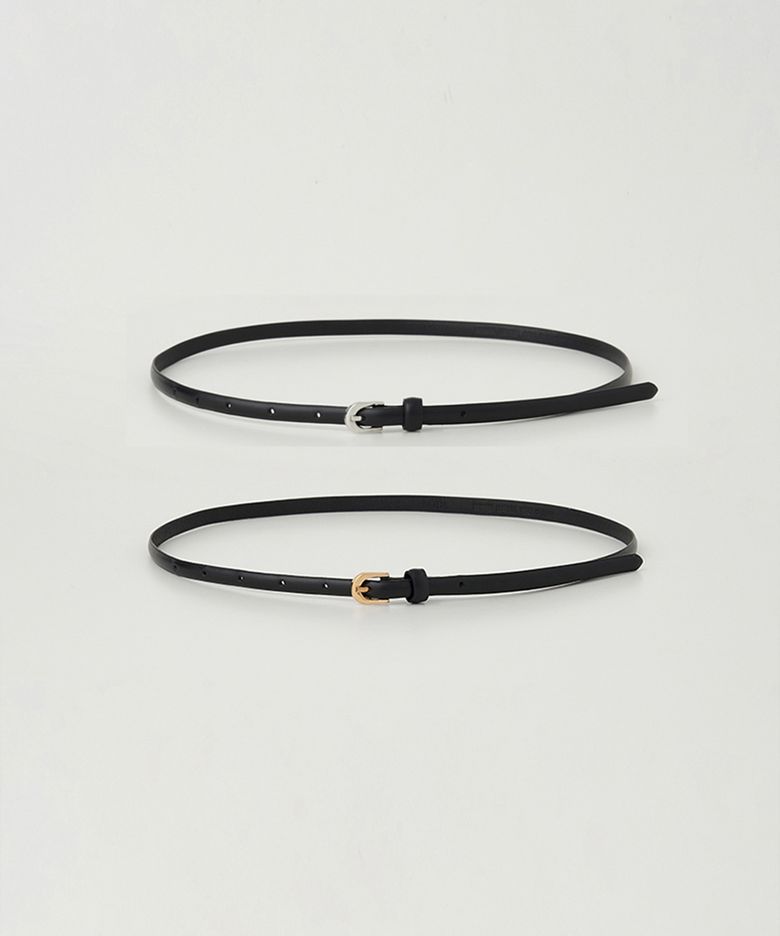 10MM CLASSIC ITALIAN LEATHER BELT - 2COLORS