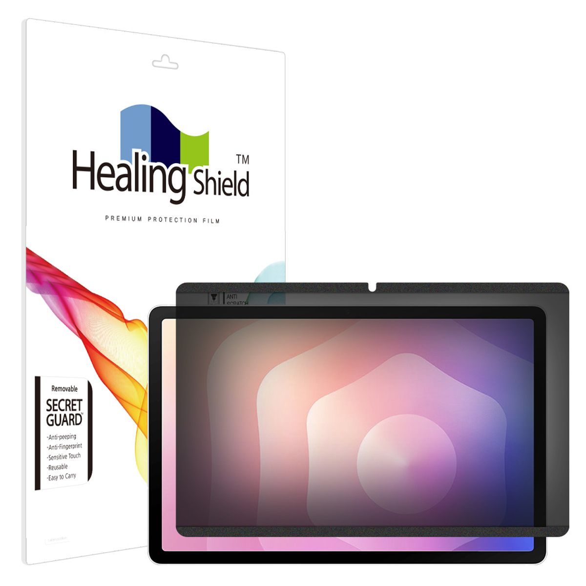 힐링쉴드(HEALINGSHIELD) 갤럭시탭S11 탈부착 사생활보호 정보보안필름