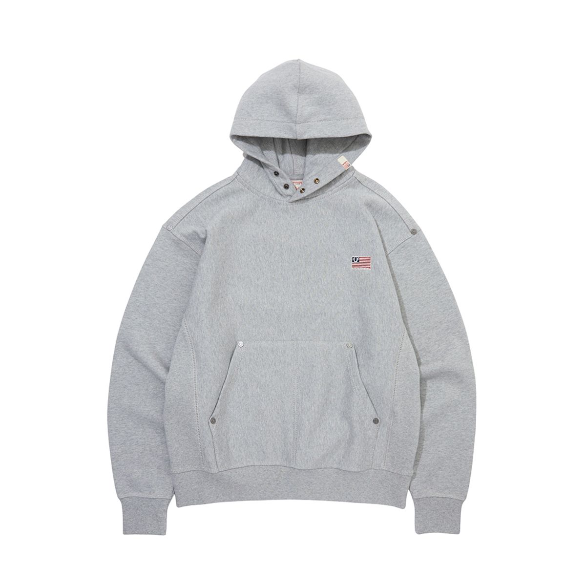 트루릴리젼(TRUERELIGION) OLD GLORY HOODY_GREY