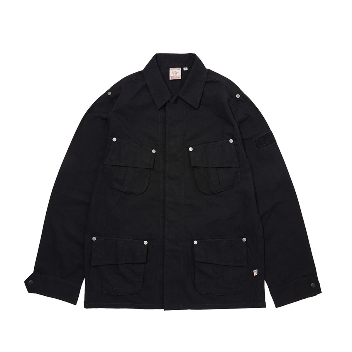 트루릴리젼(TRUERELIGION) COMBAT FATIGUE JACKET_BLACK