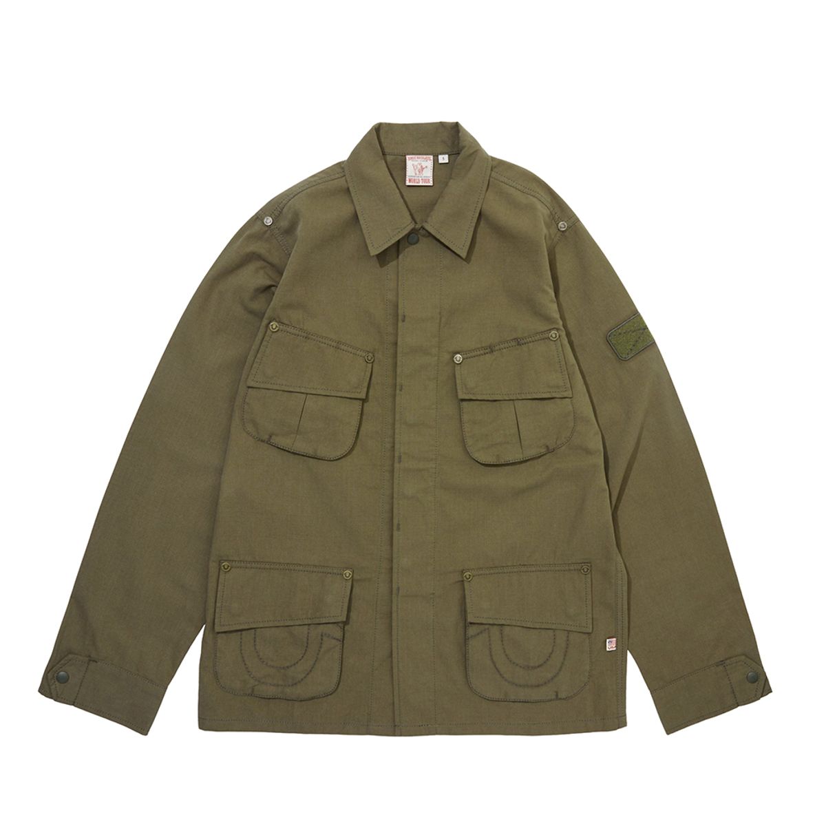 트루릴리젼(TRUERELIGION) COMBAT FATIGUE JACKET_KHAKI