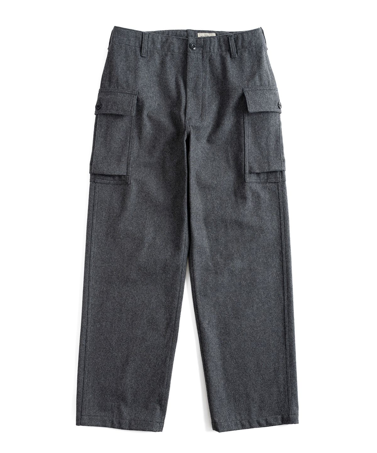 와일드 브릭스(WILD BRICKS) W24 WOOL MILITARY PANTS (grey)